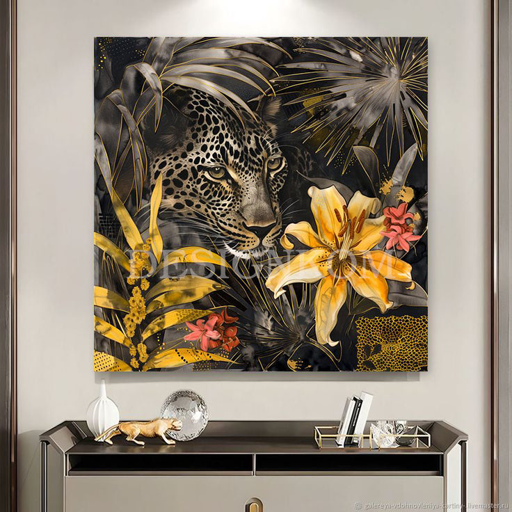leopard in jungle