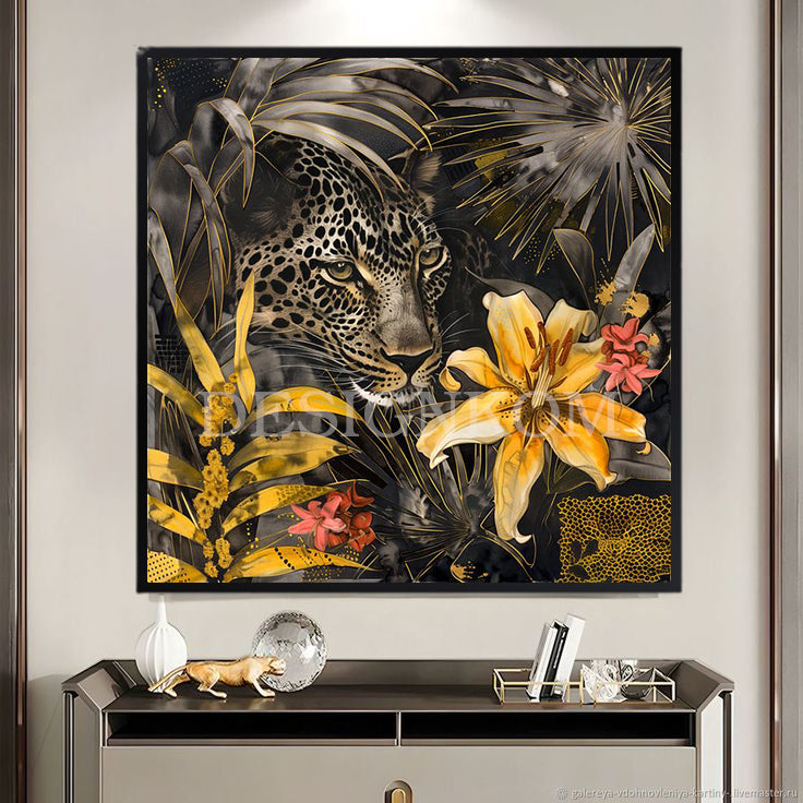 leopard in jungle
