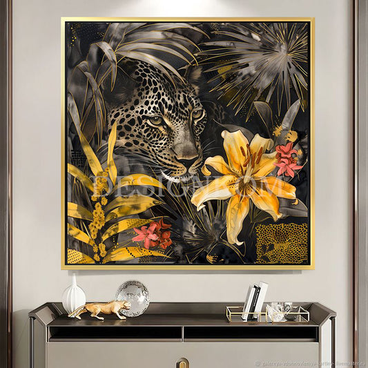 leopard in jungle