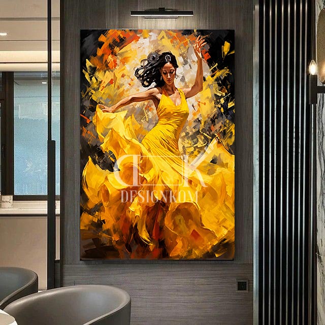 Dancer in a Yellow