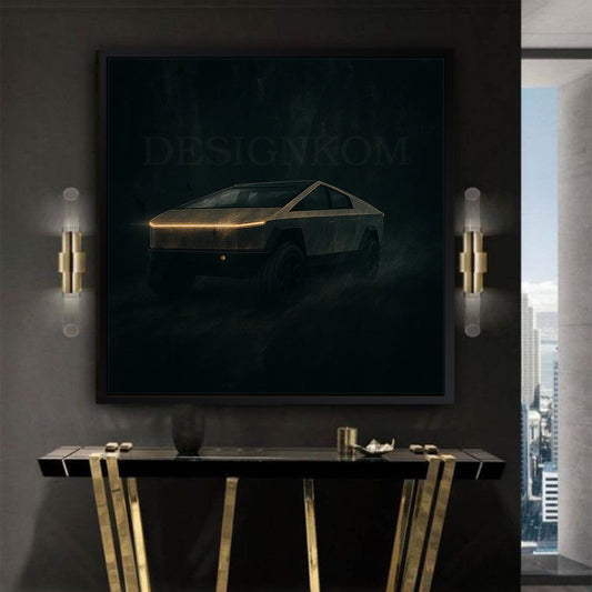 Futuristic Cybertruck