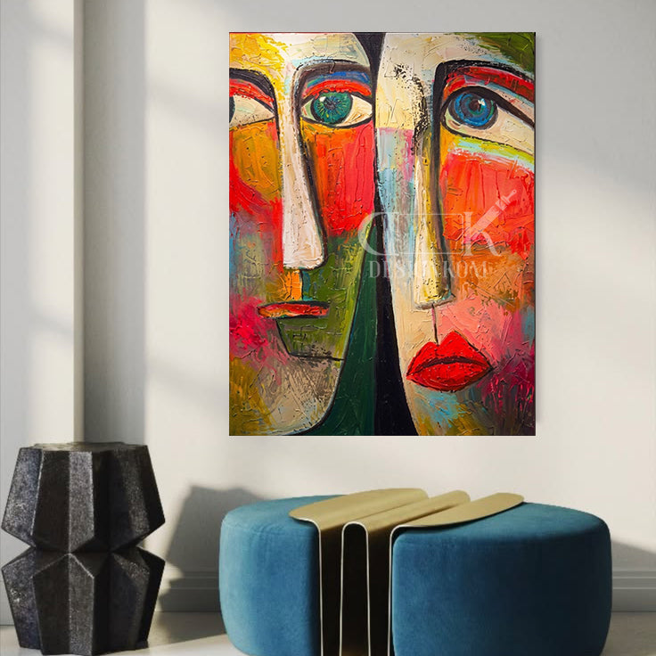 Visage Cubiste