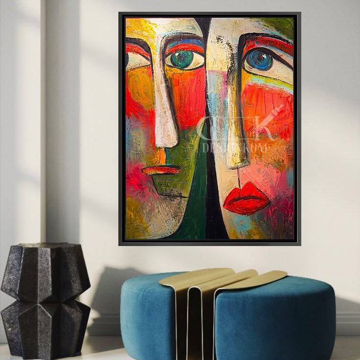 Visage Cubiste