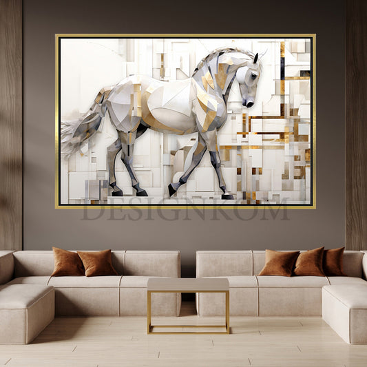 geometric horse