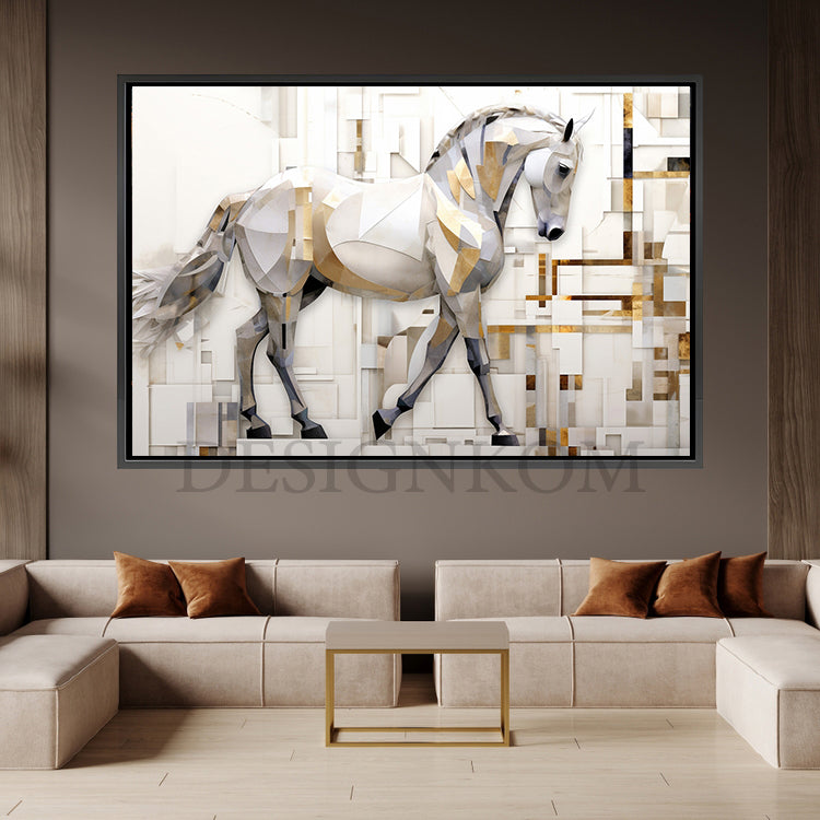 geometric horse