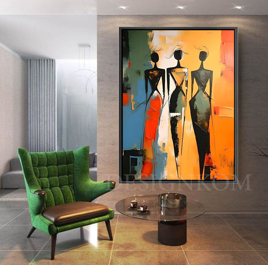 Silhouettes feminines