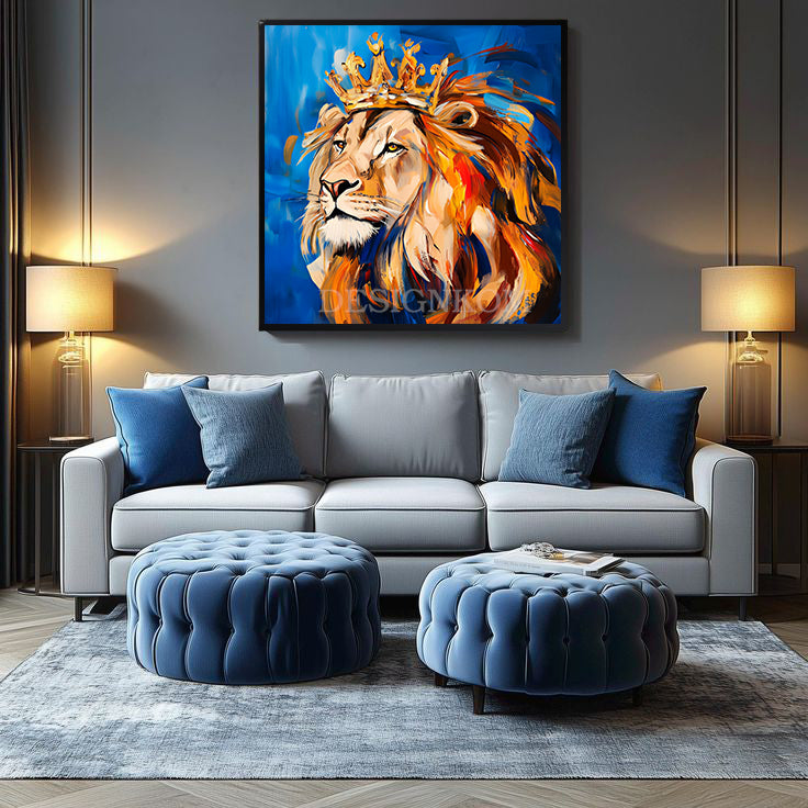 strength and elegance of lion