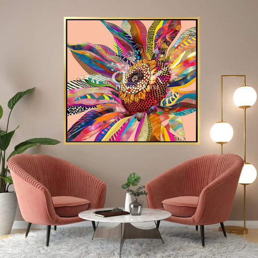 ultra colorful floral