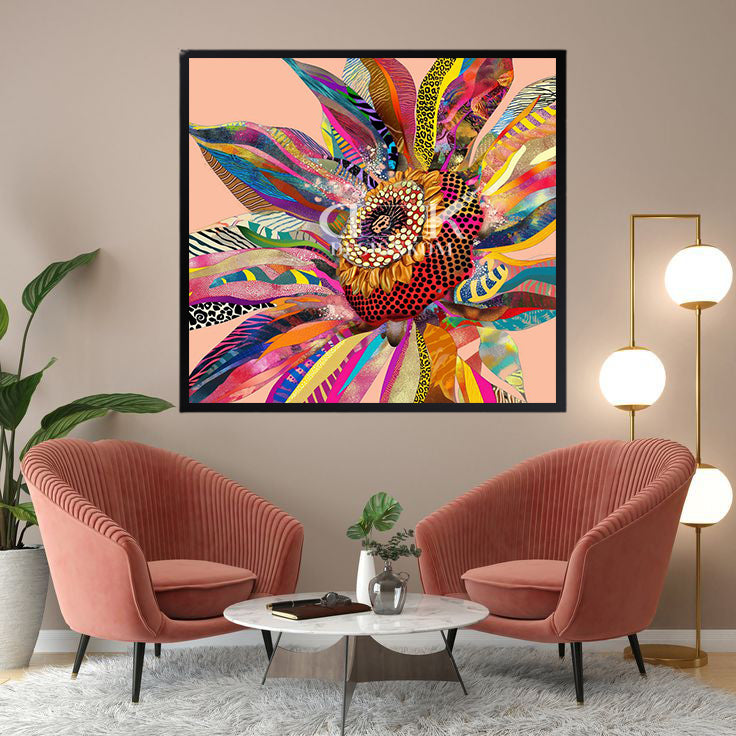 ultra colorful floral