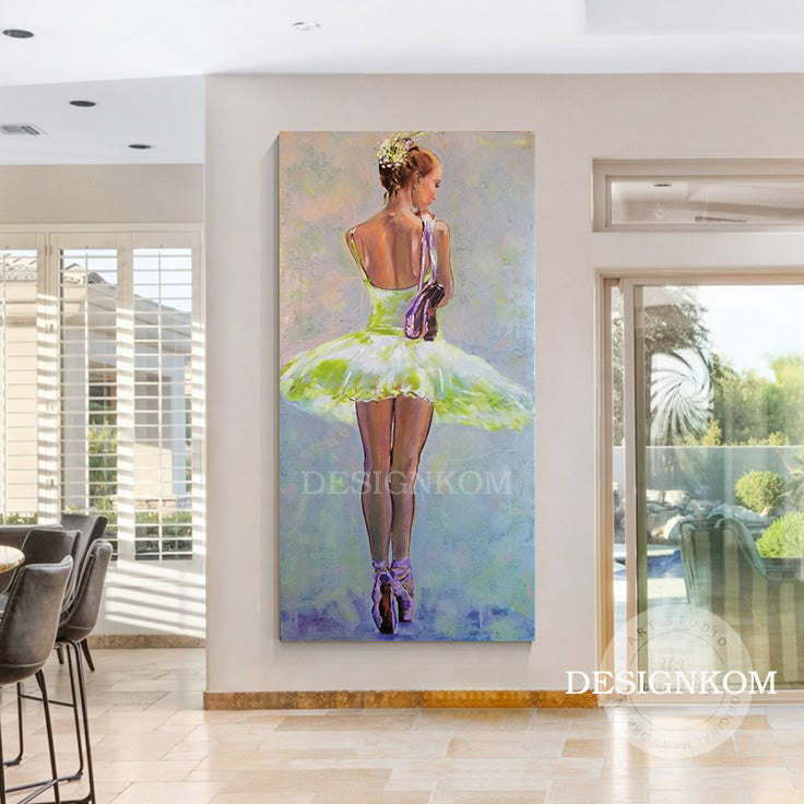 Graceful Green Ballerina