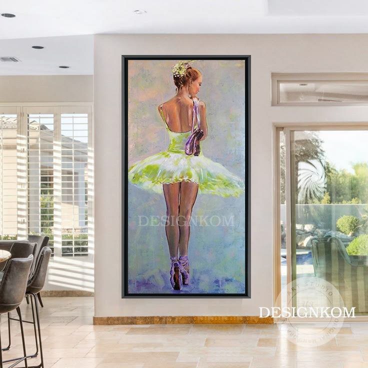 Graceful Green Ballerina