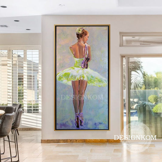 Graceful Green Ballerina