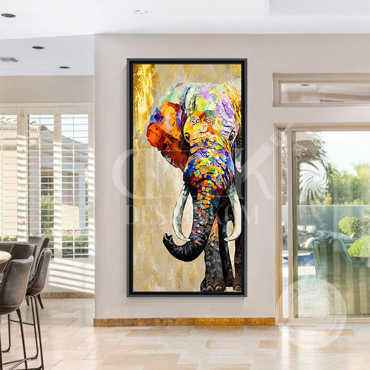 Multicolored Elephant