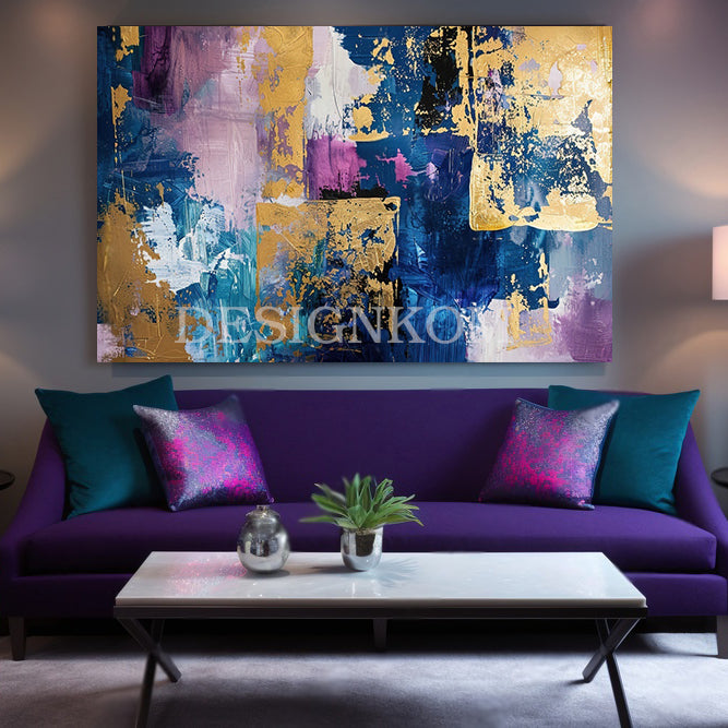Abstract paint art