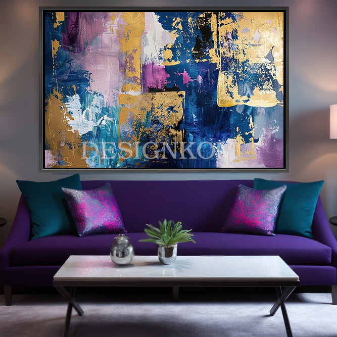 Abstract paint art