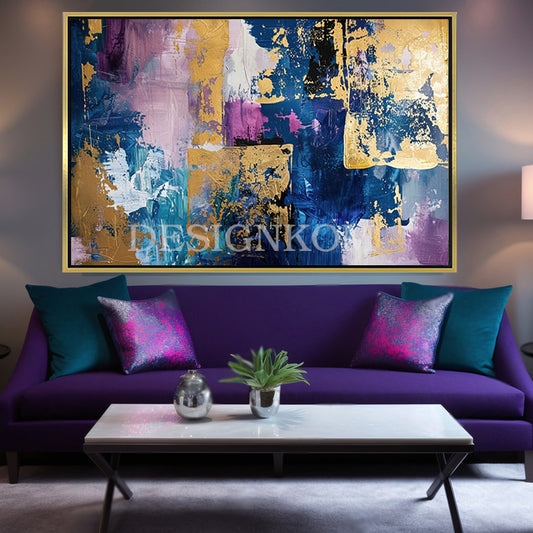 Abstract paint art