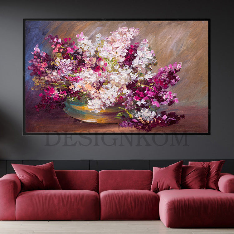 lilac and purple flowers