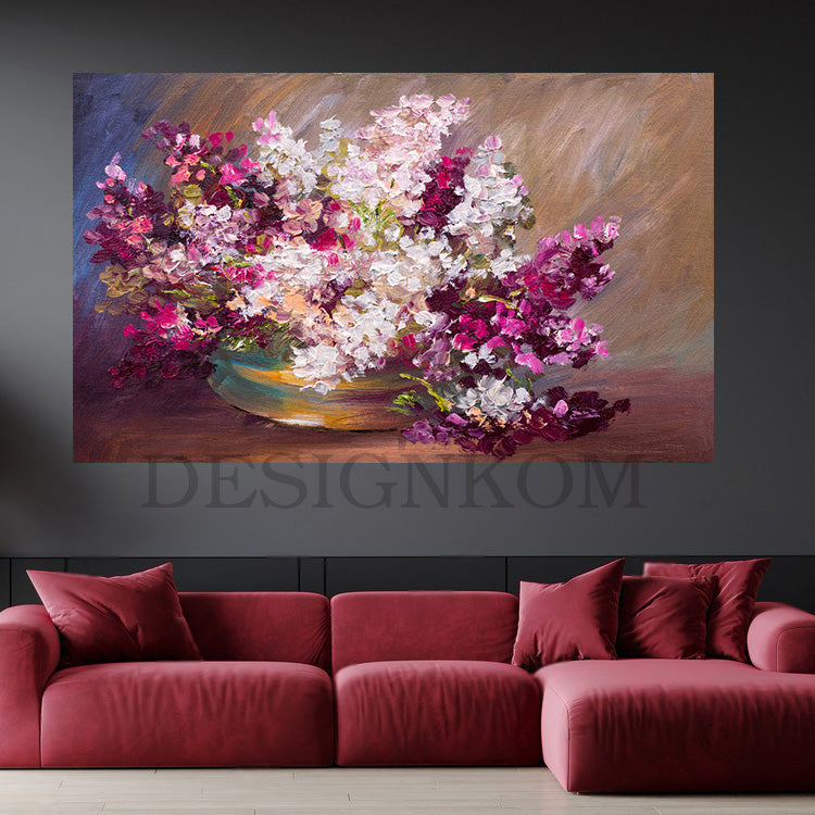 lilac and purple flowers