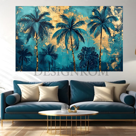 Palms forest
