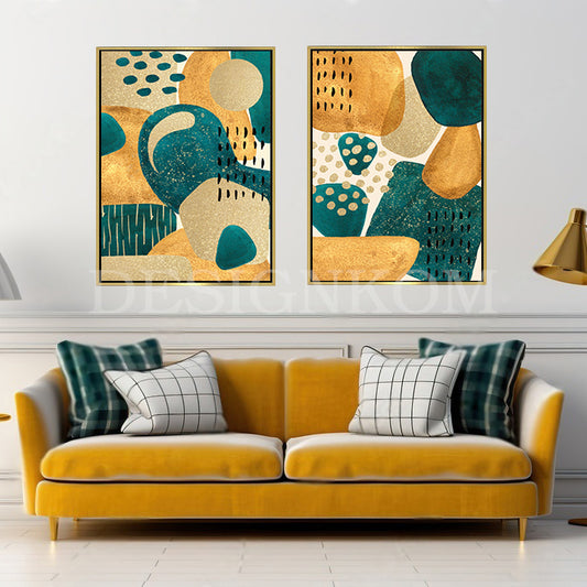 geometric diving art