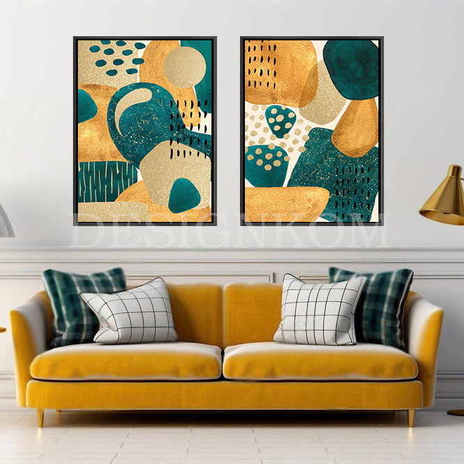 geometric diving art