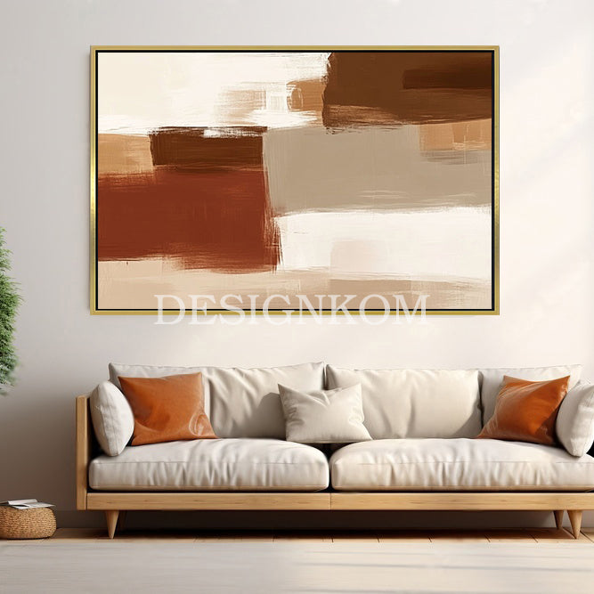 brown and beige tones