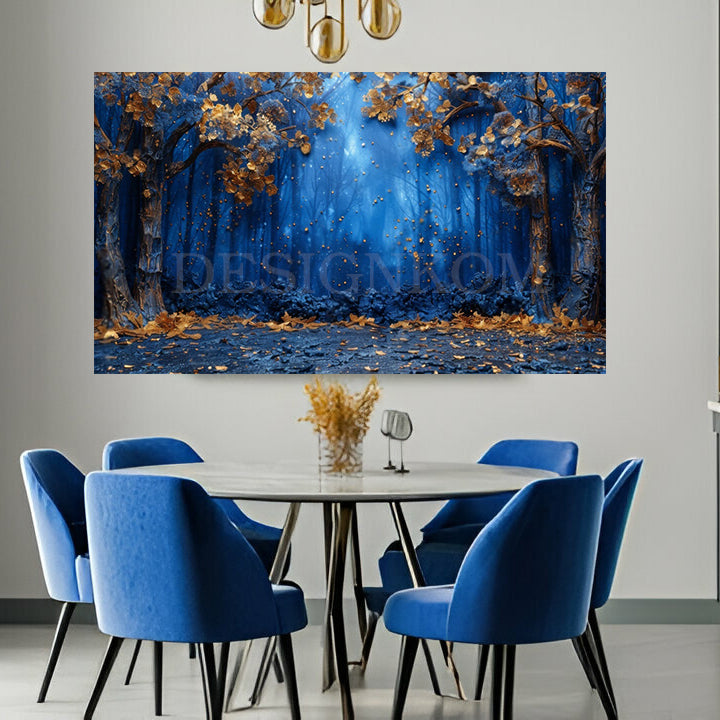 Blue Forest – Golden Leaves