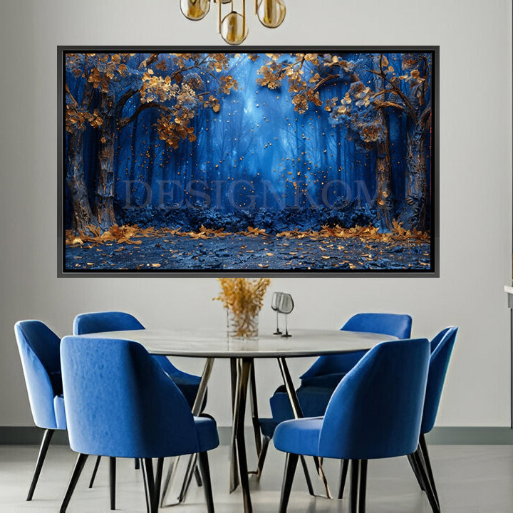 Blue Forest – Golden Leaves
