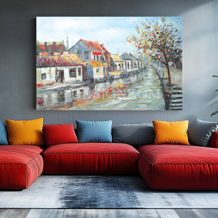 village by the water