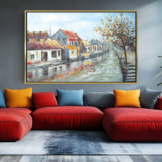 village by the water