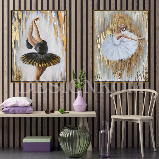 Art mural ballet contemporain