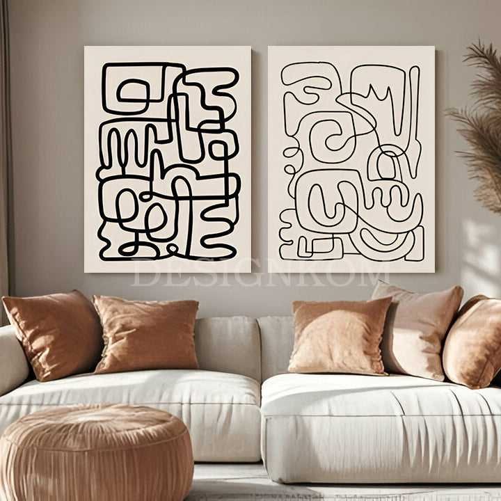 Abstract and meaningful lines