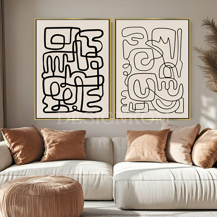 Abstract and meaningful lines