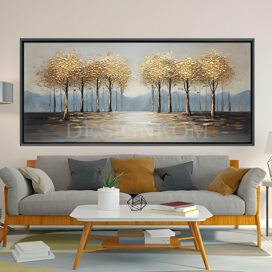 Forest of golden trees