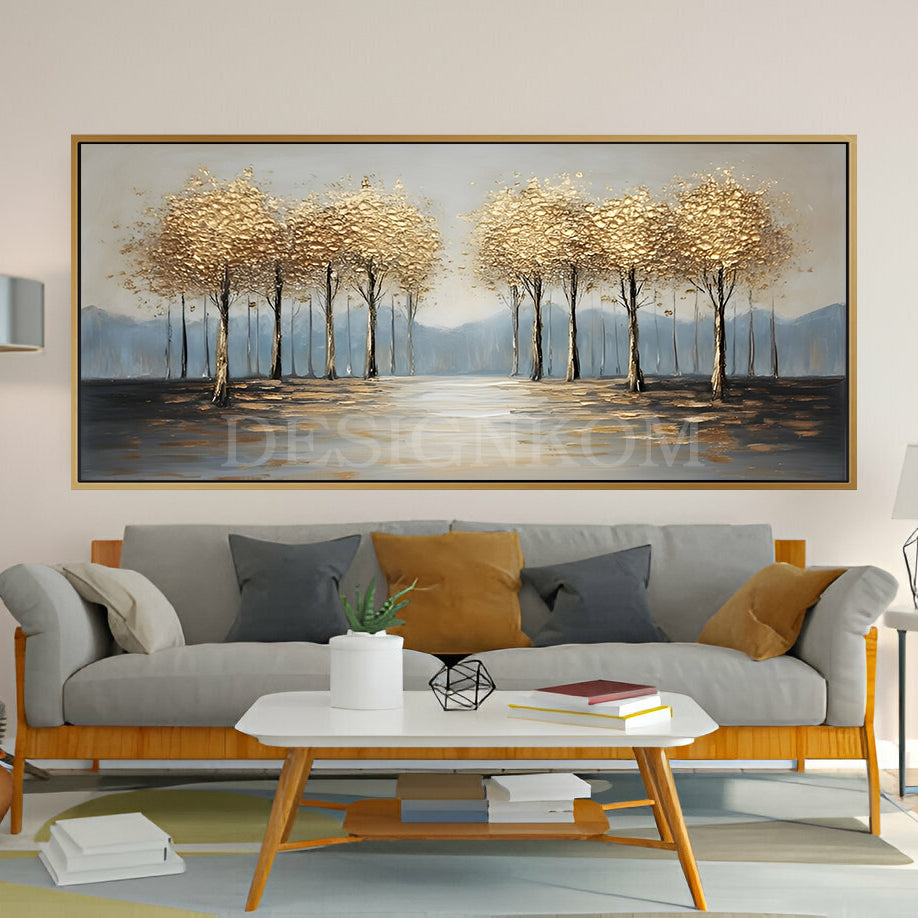 Forest of golden trees