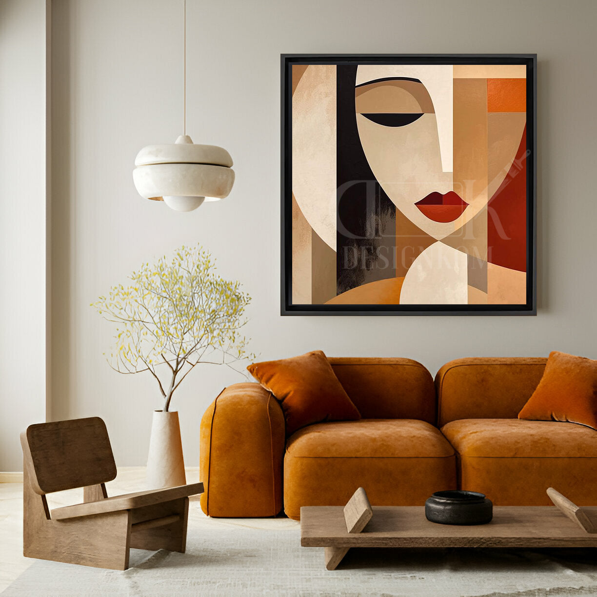 Geometric face