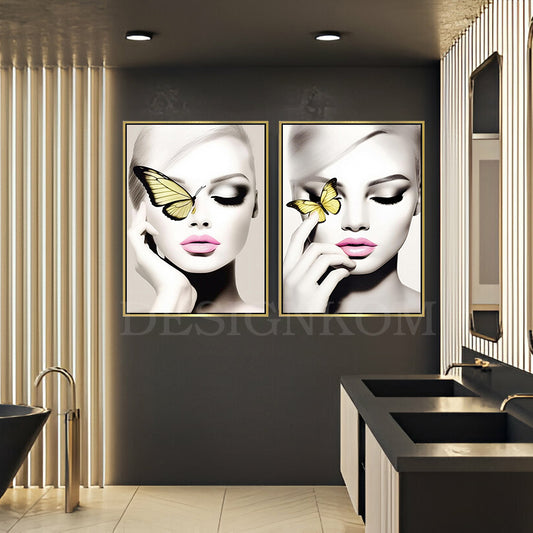 Beauty make up butterfly