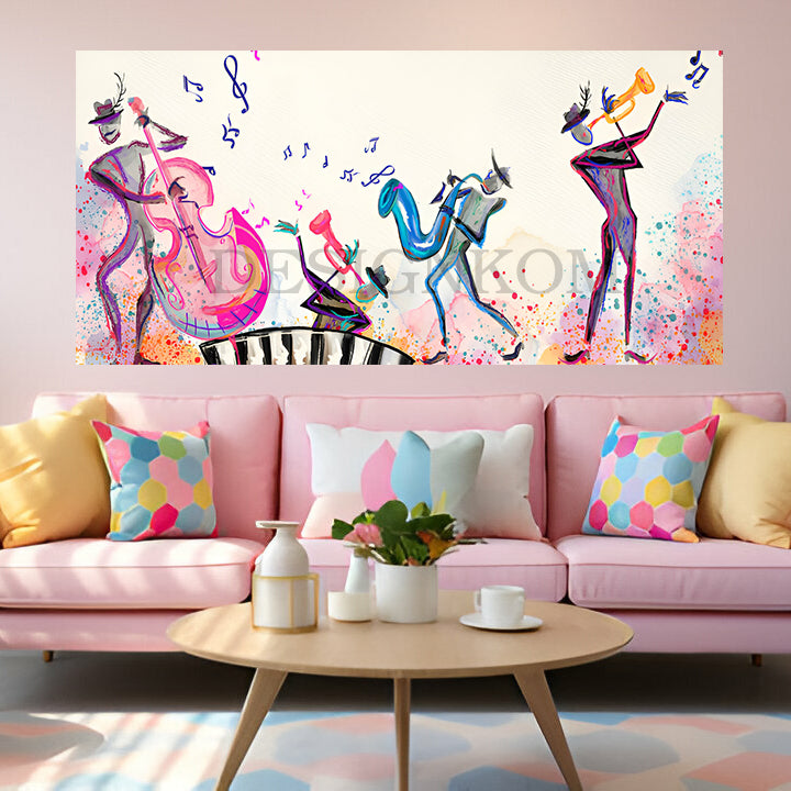 vibrant pop art