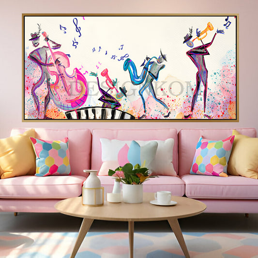 vibrant pop art