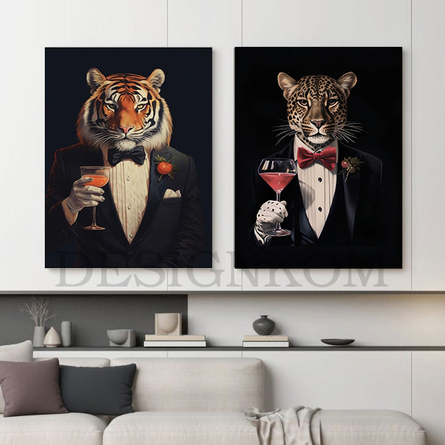 Tigre Léopard maximalisme