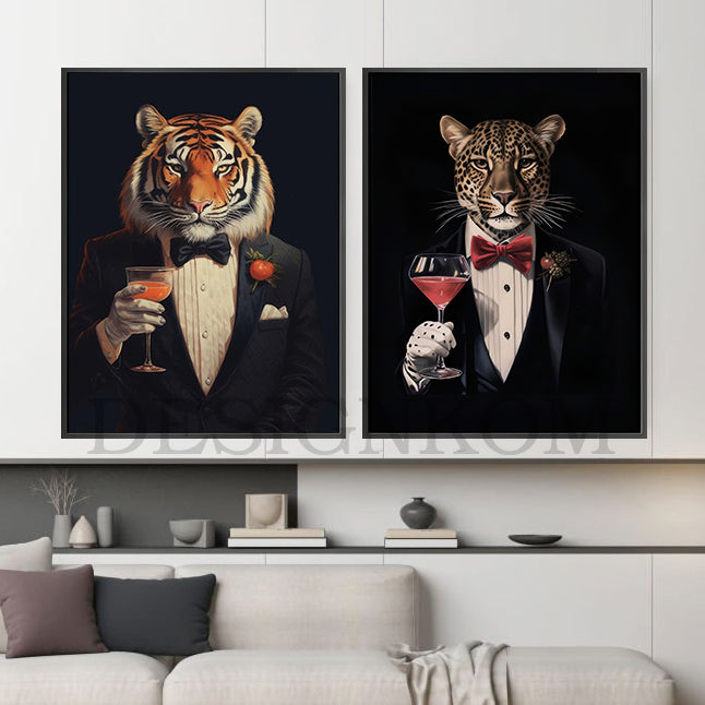 Tigre Léopard maximalisme