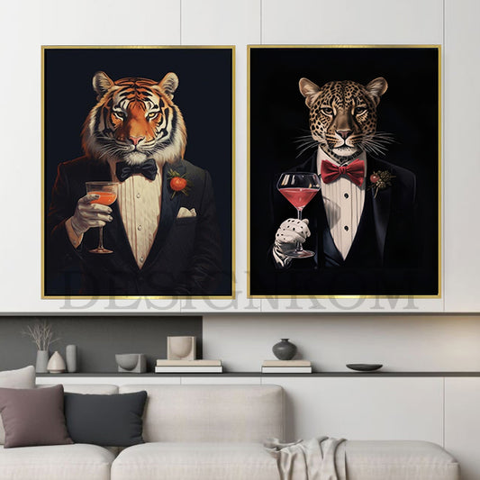 Tigre Léopard maximalisme