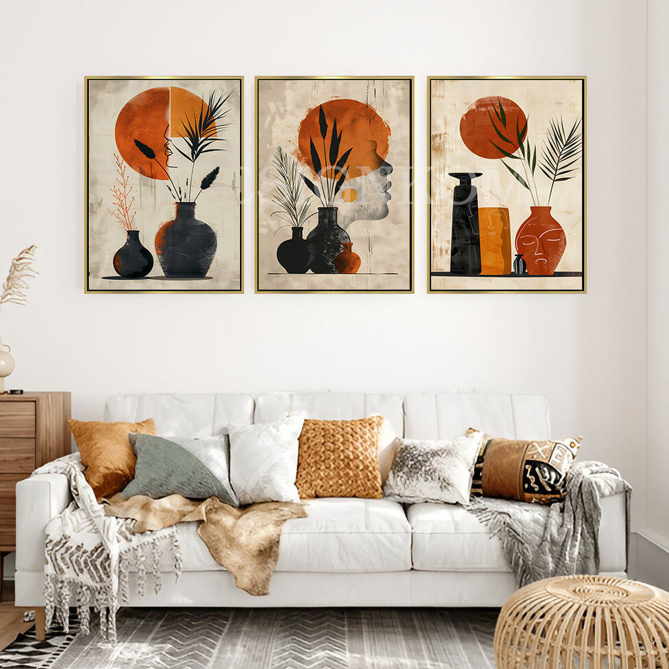 boho artistic silhouettes