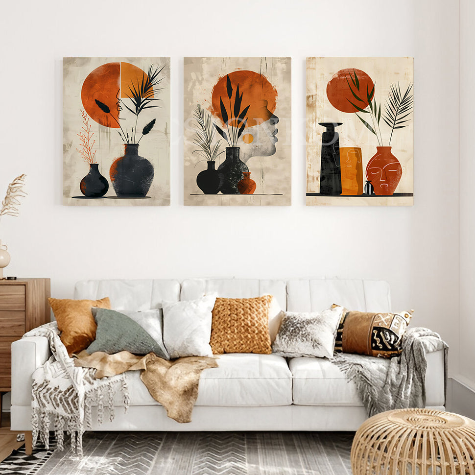 boho artistic silhouettes