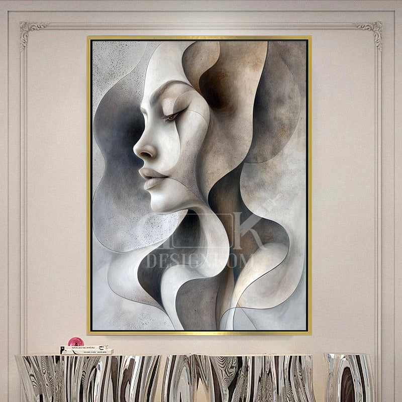 Fluid Elegance woman