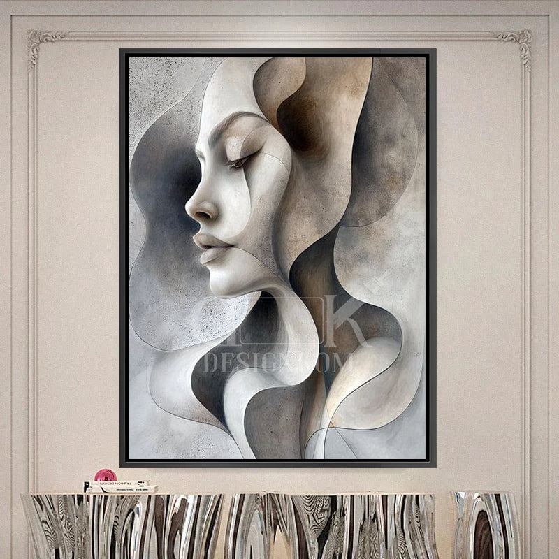 Fluid Elegance woman