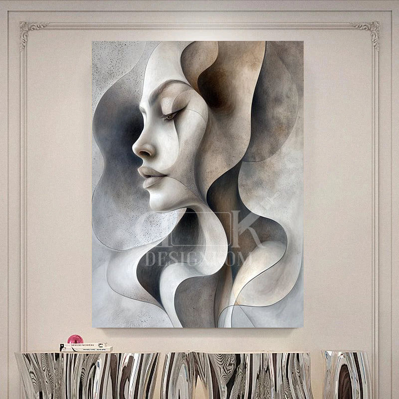 Fluid Elegance woman