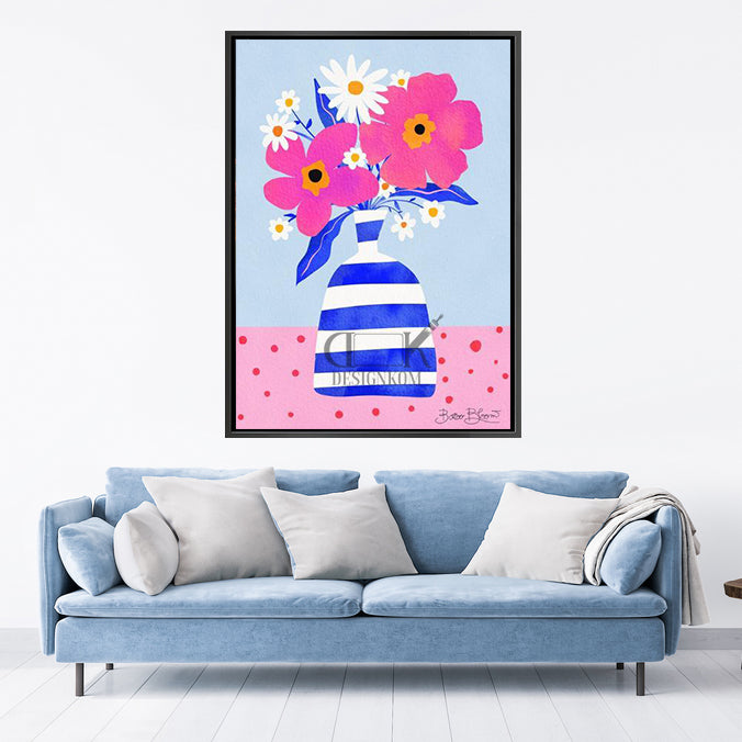 maximalist flower vase