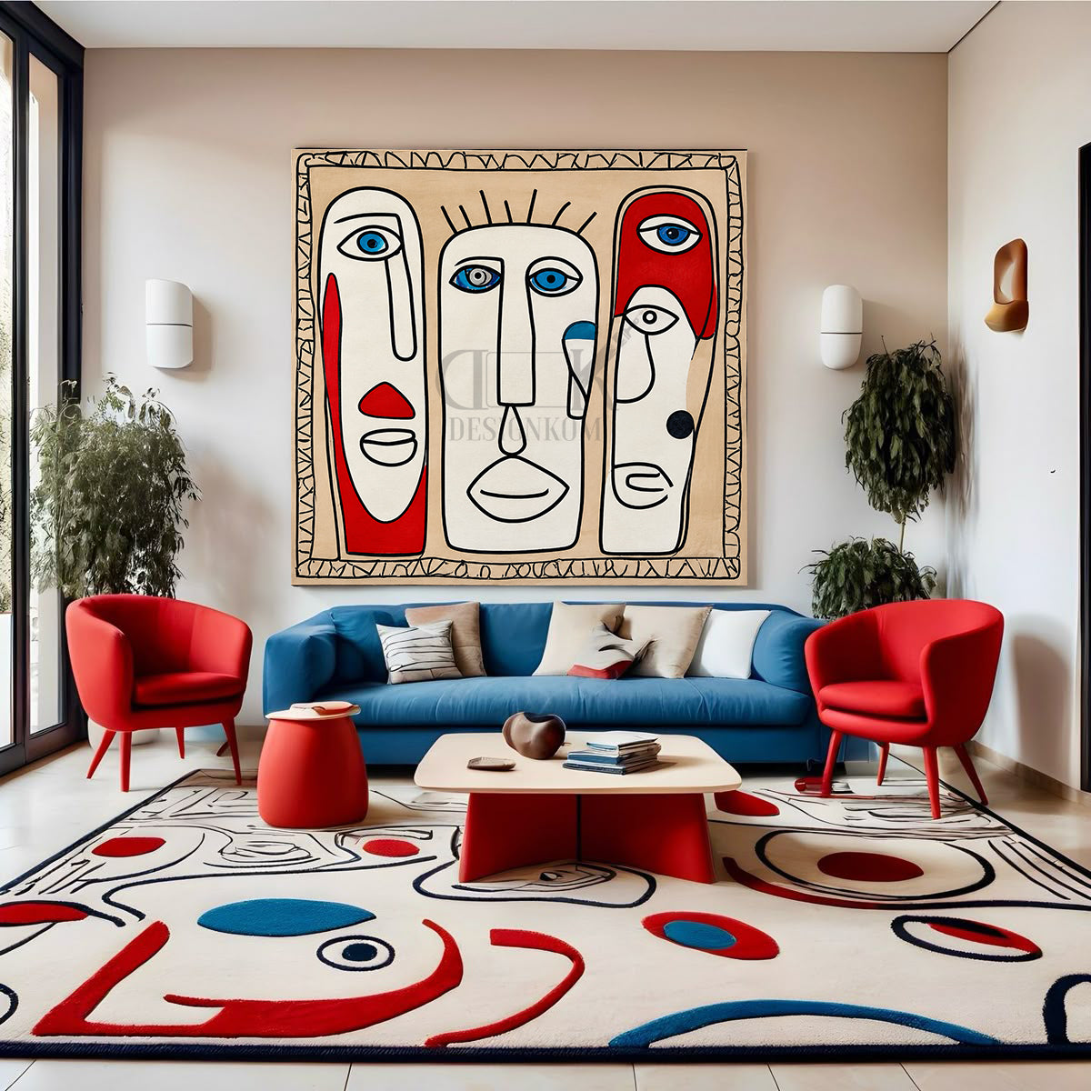 Picasso's Cubist Faces