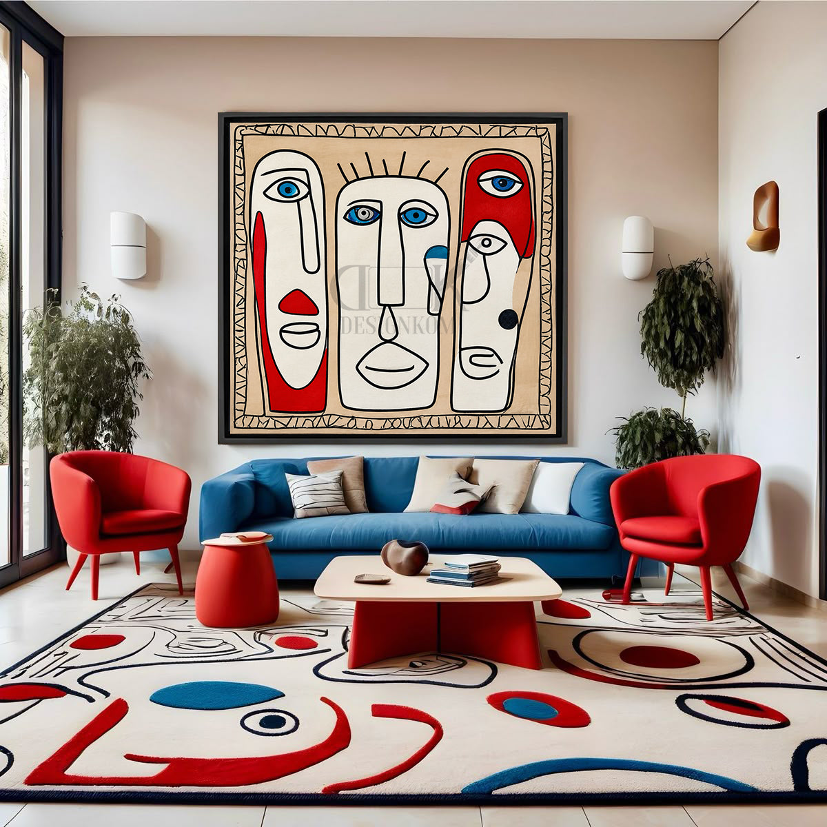 Picasso's Cubist Faces